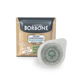 Borbone Box Cialde 44mm Miscela Decisa (Nera) 80+10pz