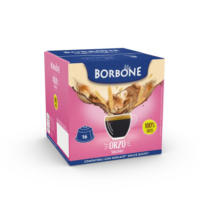 4 CONFEZIONI DA 16PZ - BORBONE CAPSULE COMP.DOLCE GUSTO ESPRESSO