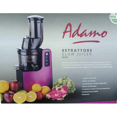 MEDIATEC ADAMO ESTRATTORE DI SUCCO A SPREMITURA LENTA A++