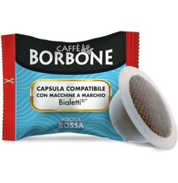 Borbone Capsule Comp. Bialetti Miscela Rossa 100pz