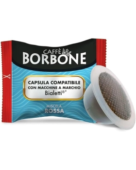 Borbone Capsule Comp. Bialetti Miscela Rossa 100pz