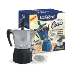 Borbone Ciao Moka A Cialde 15 Cialde Blu Omaggio Limited Edition