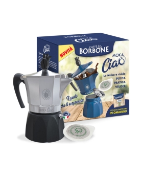 Borbone Ciao Moka A Cialde 15 Cialde Blu Omaggio Limited Edition