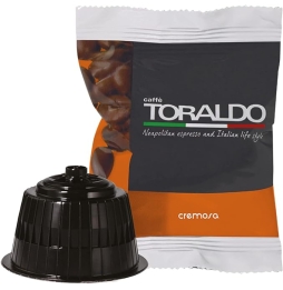 Toraldo Caffè Miscela Cremosa 100 Capsule Compatib. Dolce Gusto