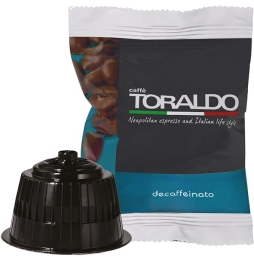 Toraldo Caffè Miscela Dek 100 Capsule Compatibile Dolce Gusto