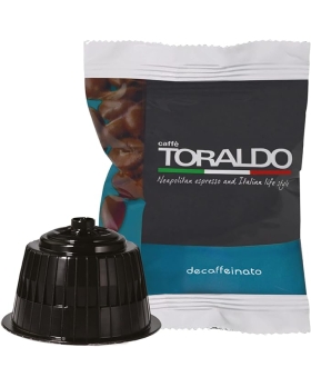 Toraldo Caffè Miscela Dek 100 Capsule Compatibile Dolce Gusto