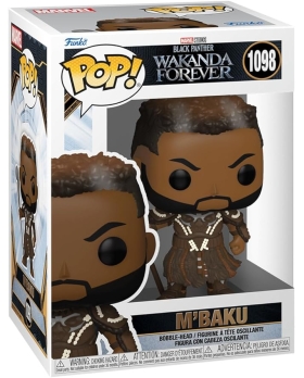 FUNKO POP! MARVEL - BLACK PANTHER: WAKANDA FOREVER - M'BAKU