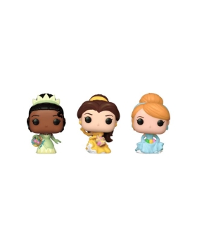 FUNKO CARROT POCKET POP! DISNEY - CINDERELLA, BELLA AND TIANA