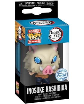 FUNKO POP! KEYCHAIN: DEMON SLAYER - 7TH FORM INOSUKE HASHIBIRA