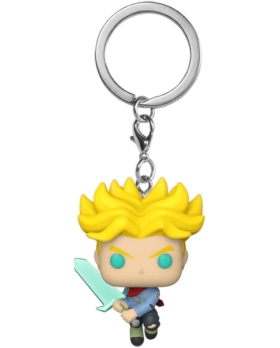 FUNKO POP! KEYCHAIN: DBS - SUPER SAIYAN TRUNKS WITH SWORD - DRAGON BALL