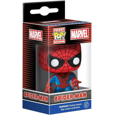 Funko Pop! Keychain: Marvel - Spider-Man - Marvel Comics - Fumet