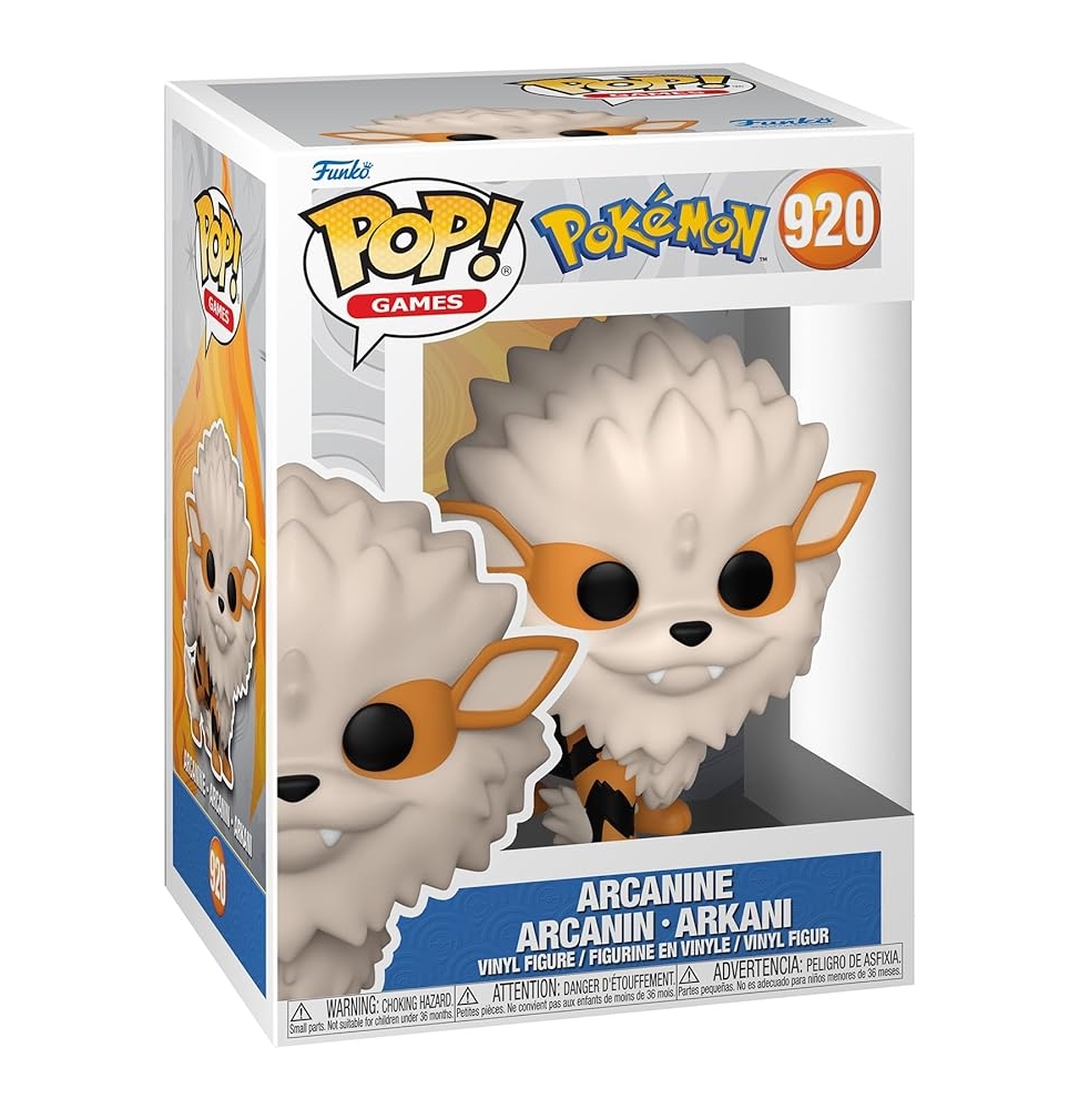 FUNKO POP! GAMES: POKEMON - ARCANINE