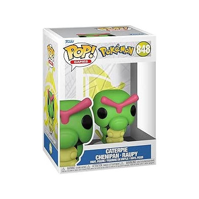 Funko Pop! Games: Pokemon - Caterpie - Figura in Vinile da Colle