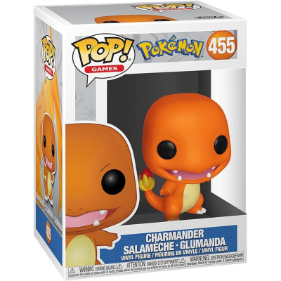 Funko Pop! Games: Pokemon - Charmander - Figura in Vinile da Col