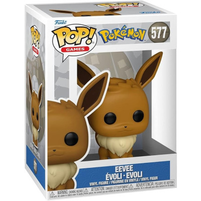 Funko Pop! Games: Pokemon Eevee Figura in Vinile da CollezioNE