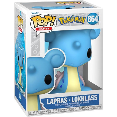 Funko Pop! Games: Pokemon - Lapras - Figura in Vinile da Collezi