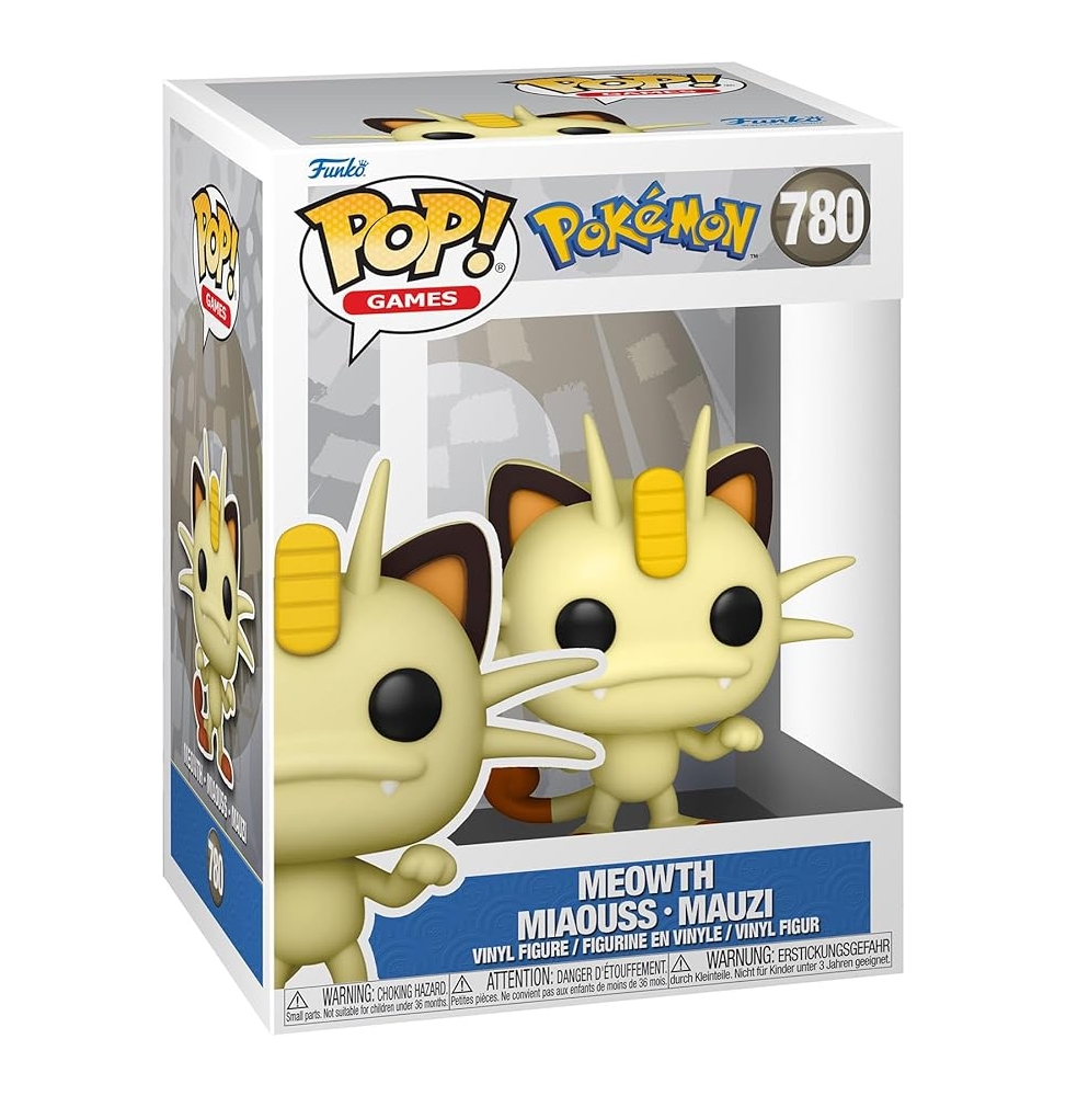 FUNKO POP! GAMES: POKEMON - MEOWTH