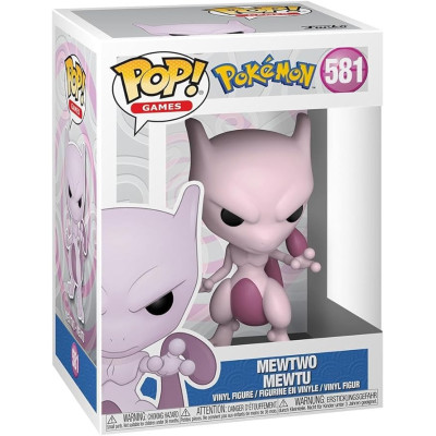 Funko POP! Games: Pokemon - Mewtwo - Figura in Vinile da Collezi