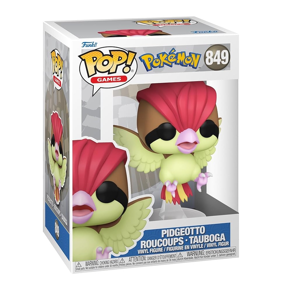 FUNKO POP! GAMES: POKEMON - PIDGEOTTO