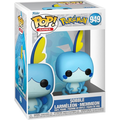 Funko POP! Games: Pokemon - Sobble - Figura in Vinile da Collez