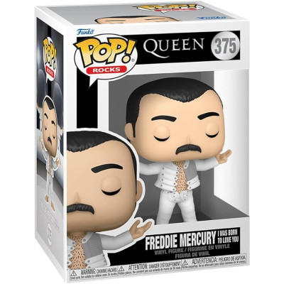Funko Pop! Rocks:Queen Freddie Mercury (I Was Born To Love You)