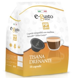 Pop Caffè Tisana Drenante Capsule Comp. Nescafè Dolce Gusto 96pz