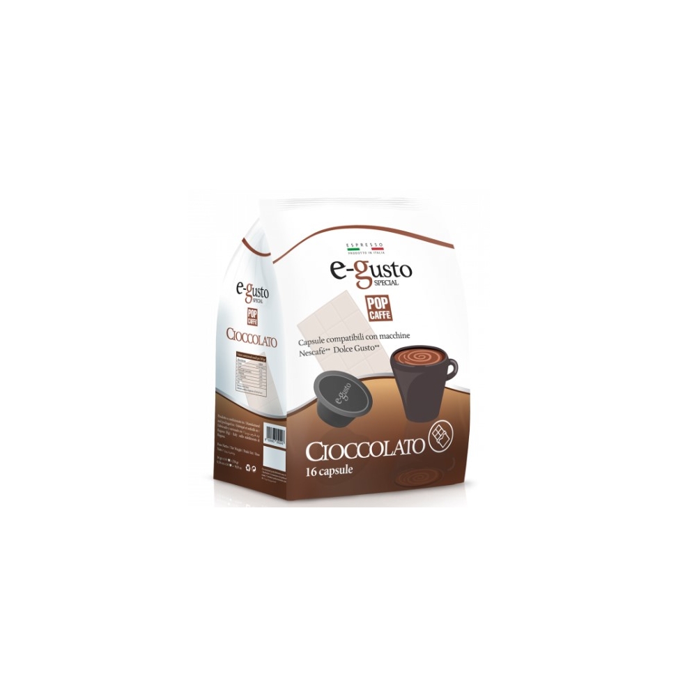 Pop Caffè Cioccolata Capsule Comp. Nescafè Dolce Gusto 96pz