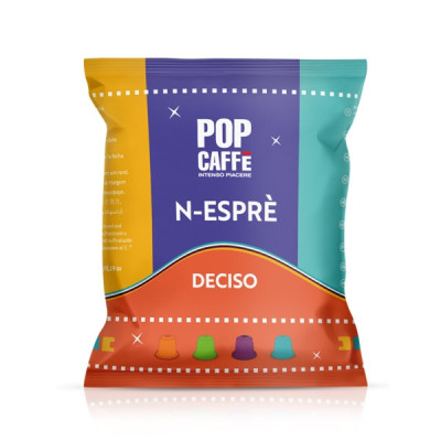 Pop Caffè Miscela Decisa compatibile Nespresso 100 capsule