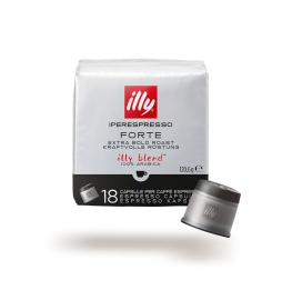 ILLY CAPSULE CAFFÈ IPERESPRESSO TOSTATO FORTE CONFEZIONE DA 18PZ