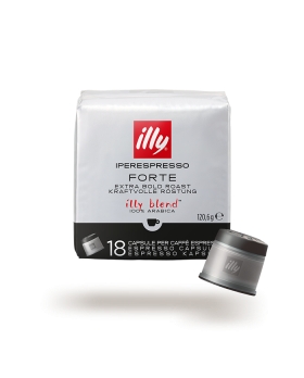 ILLY CAPSULE CAFFÈ IPERESPRESSO TOSTATO FORTE CONFEZIONE DA 18PZ